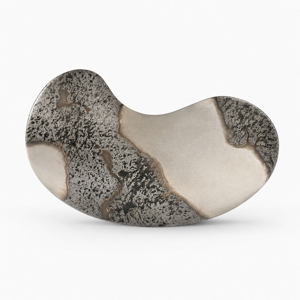 Marina Iron Coffee Table | Silver
