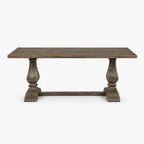 Alaric Mango Wood Dining Table | Walnut