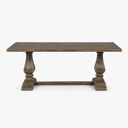 Alaric Mango Wood Dining Table | Walnut