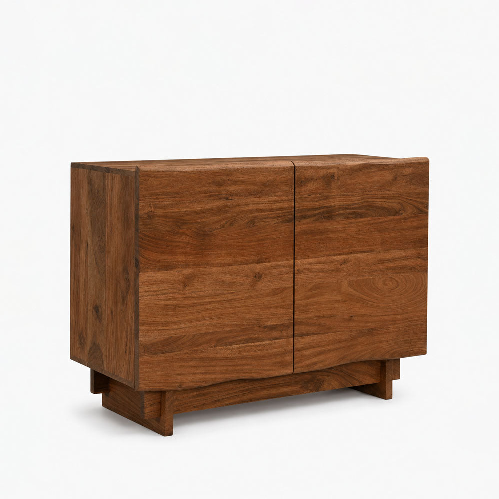 Cedar Acacia Wood Cabinet | Brown