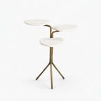 Kiki Marble Side Table | Natural