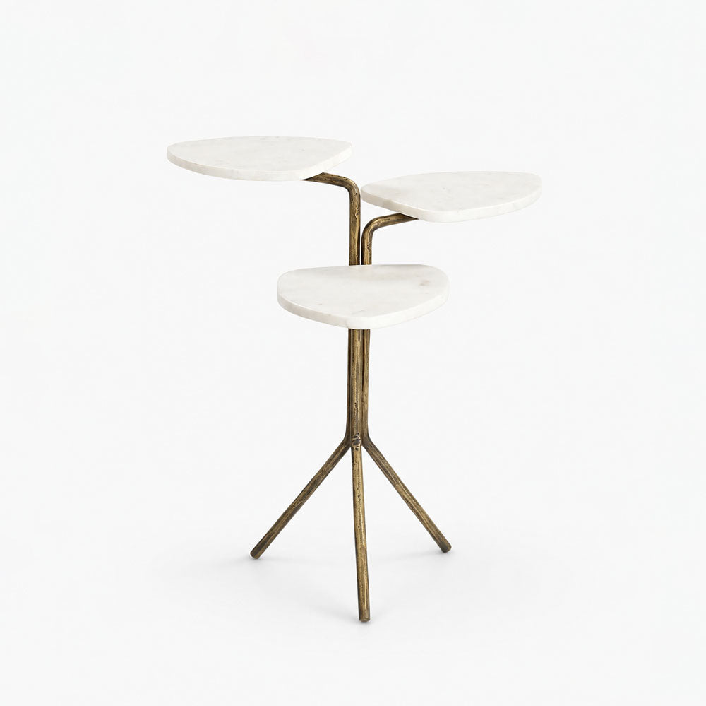 Kiki Marble Side Table | Natural