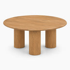 Cedric Mango Wood Coffee Table | Honey
