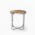 Enzo Reclaimed Wood Side Table | Natural