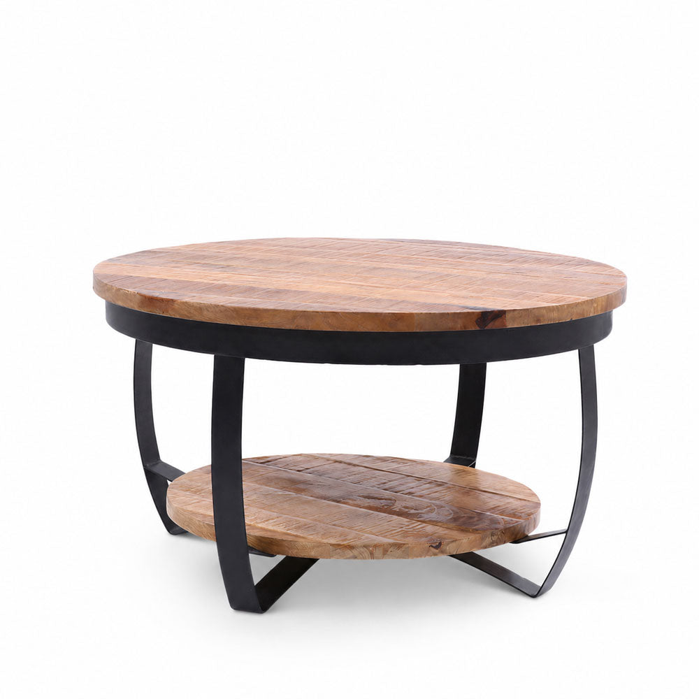Verna Mango Wood Coffee Table | Natural