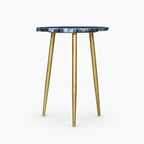 Dante Agate Side Table | Blue
