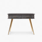 Casey Mango Wood Console Table | Grey