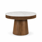 Gabe Marble Dining Table | Brown