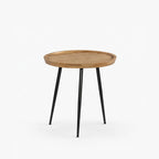 Lindsey Mango Wood Side Table | Honey
