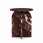 Clark Marble Side Table | Red Lavante