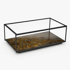 Luna Iron Coffee Table | Gold