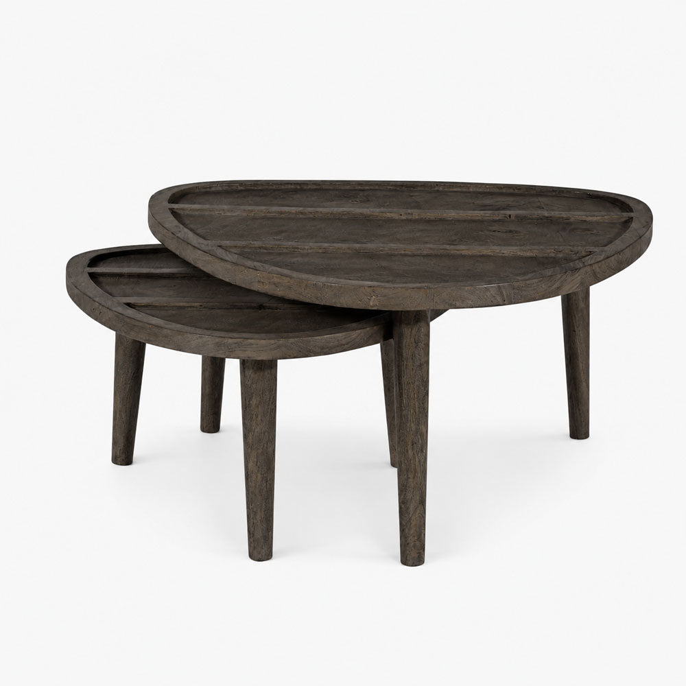 Milan Mango Wood Coffee Table | Walnut