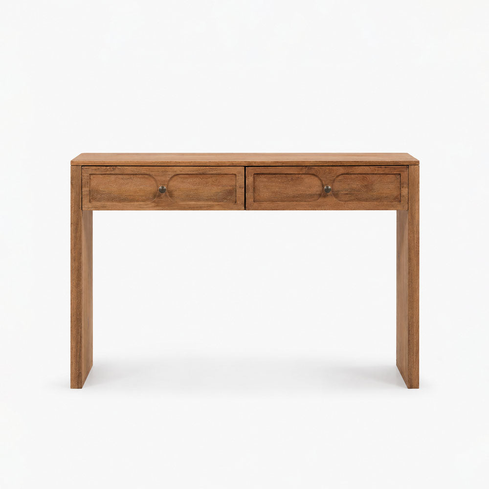 Freya Mango Wood Console Table | Honey