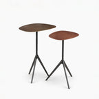 Ash Iron Side Table | Set of 2 | Gold
