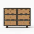 Paxton Mango Wood Drawer Chest | Walnut