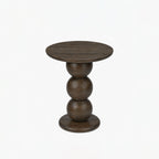 Jane Mango Wood Side Table | Walnut