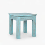 Kian Agate Side Table | Blue Wash
