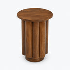 Dean Mango Wood Side Table | Honey