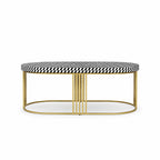 Mia Bone Inlay Coffee Table | Multi