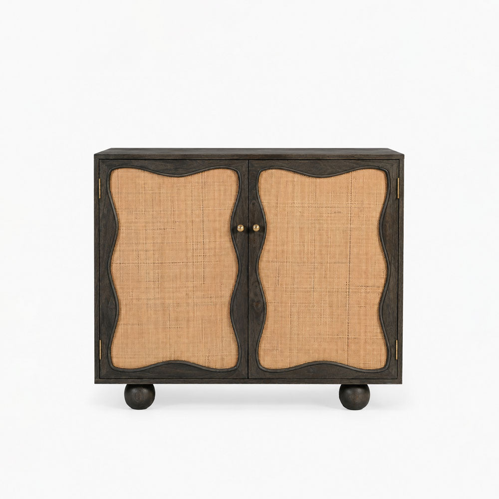 Marco Mango Wood Cabinet | Walnut