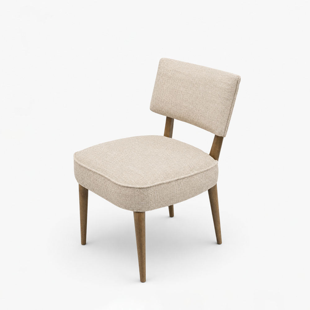 Hayes Polyester Dining Chair | Beige