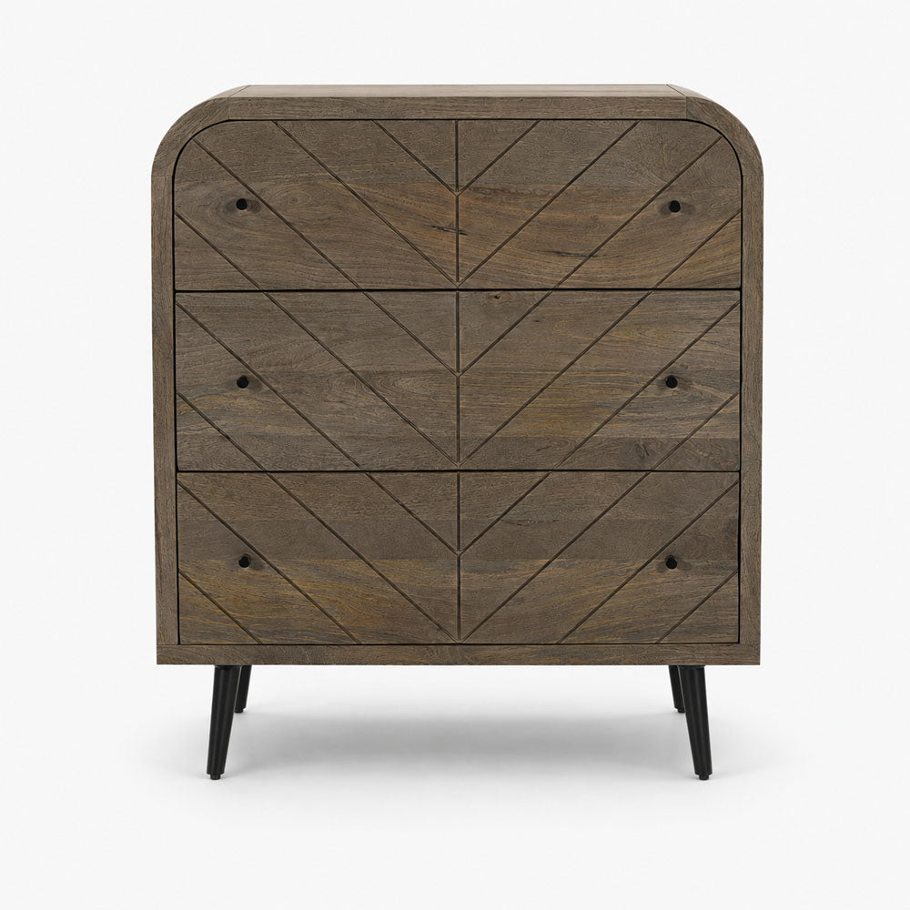 Bimini Mango Wood Wooden Chest | Walnut