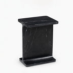 Julian Marble Side Table | Marine Black
