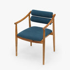 Linden Acacia Wood Dining Chair | Light Blue