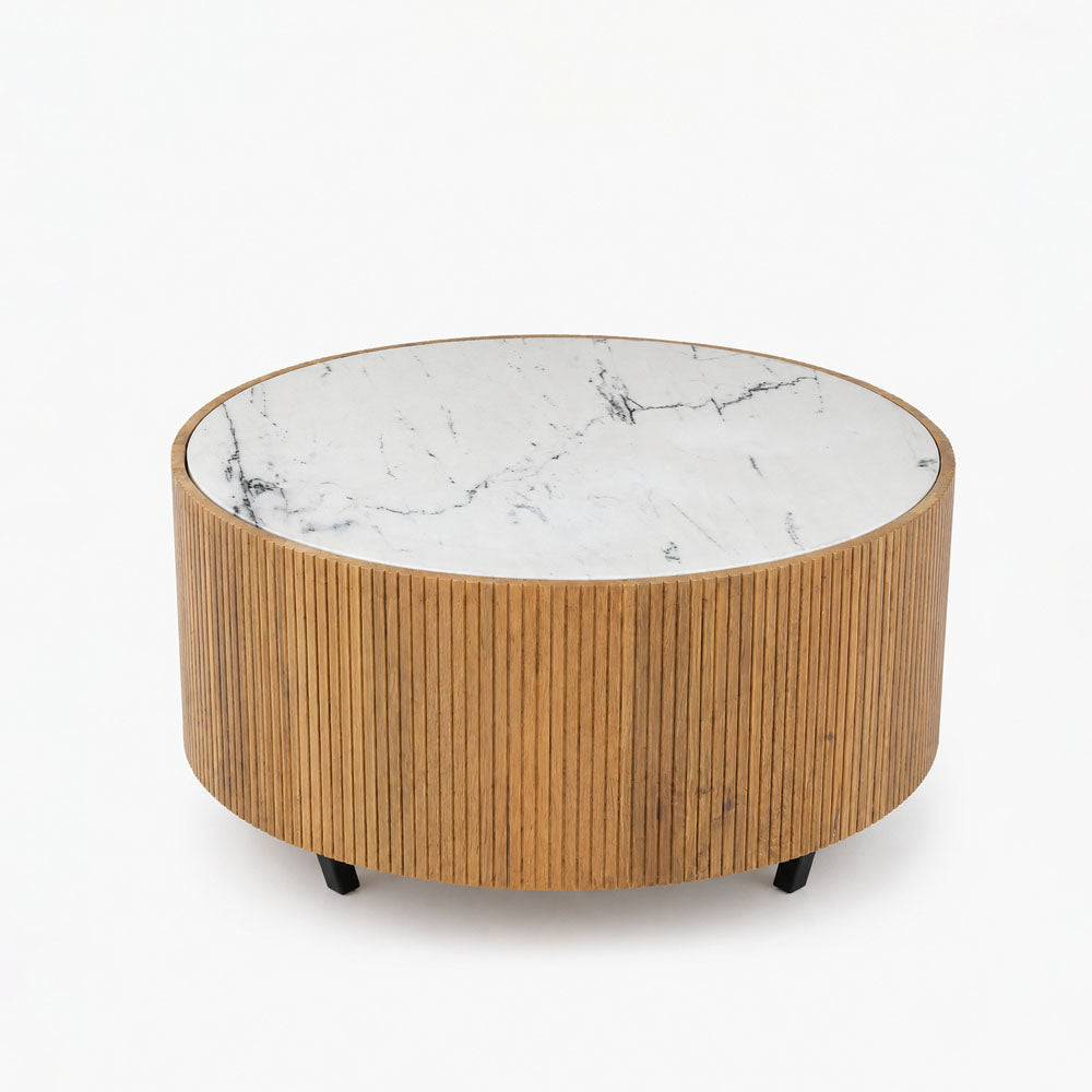 Leah Mango Wood Coffee Table | Honey