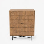 Stellan Mango Wood Cabinet | Natural