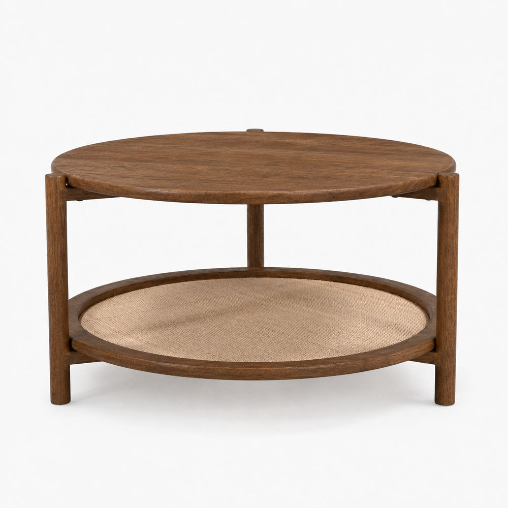 Enola Mango Wood Coffee Table | Brown