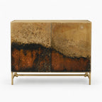 Stella Iron Cabinet | Rust