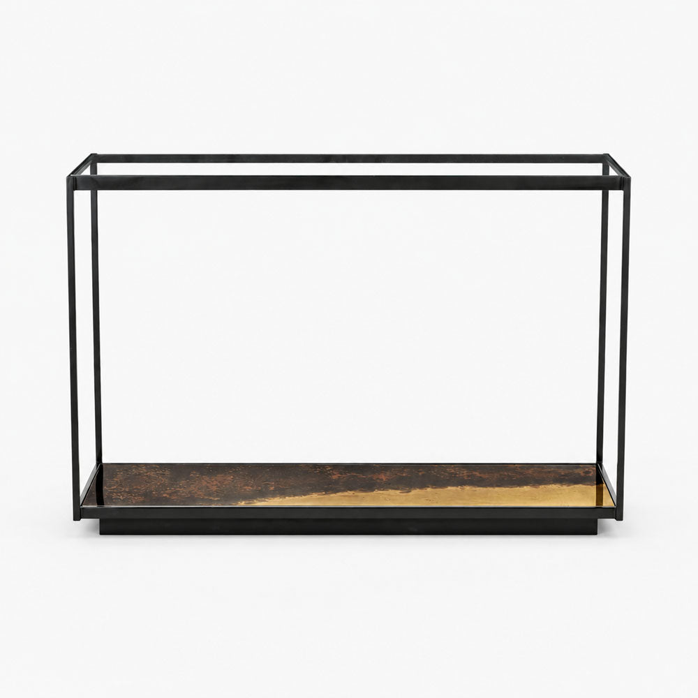 Stella Iron Console Table | Black