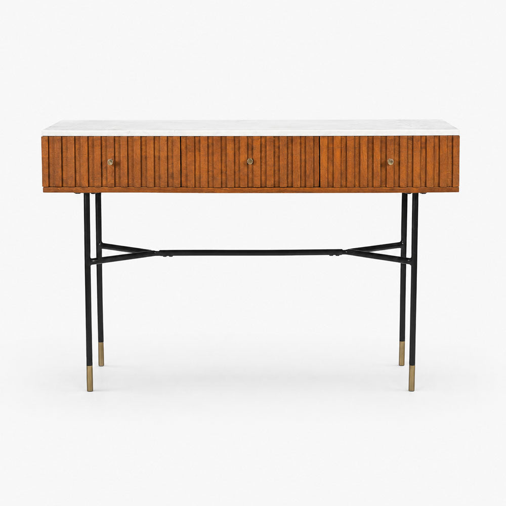 Madison Mango Wood Console Table | Honey