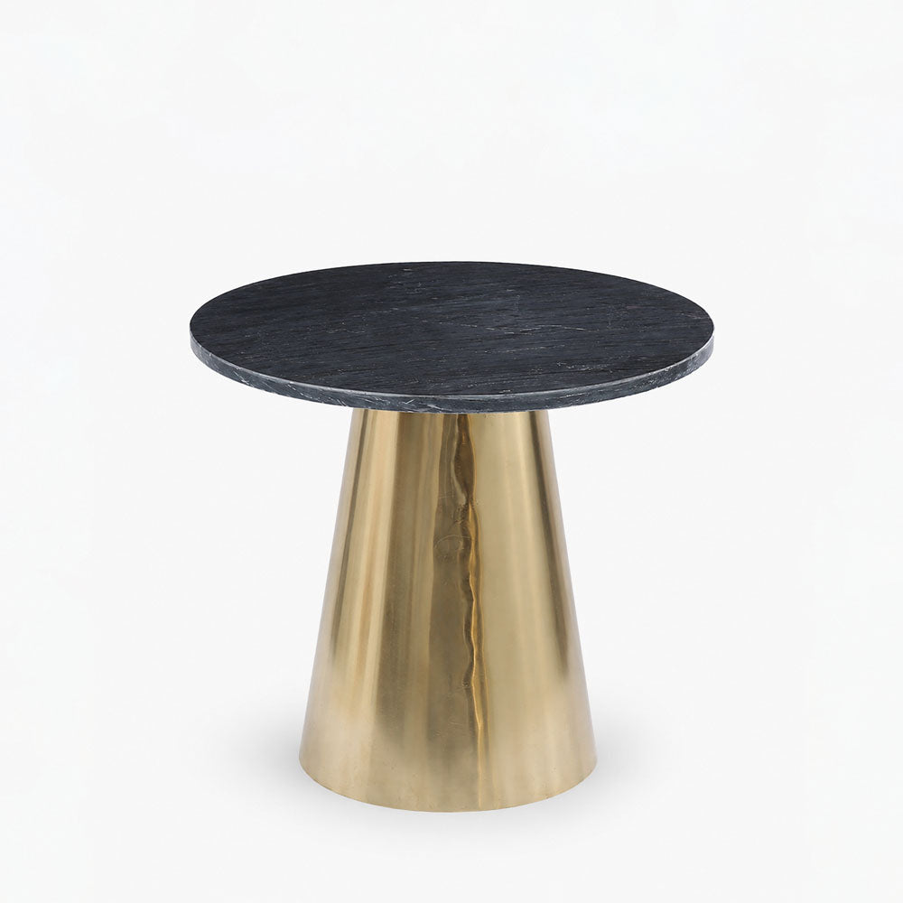 Savannah Marble Side Table | Black