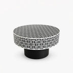 Serena Bone Inlay Coffee Table | Black