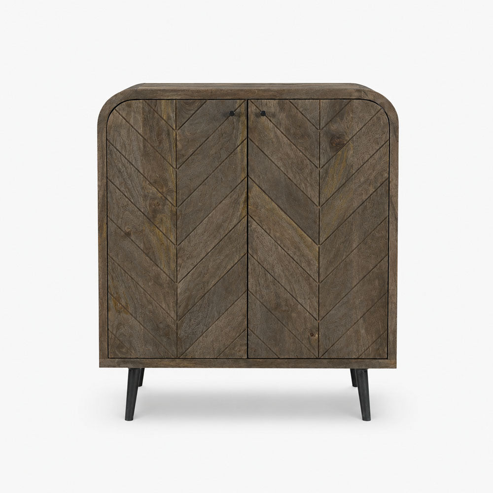 Bimini Mango Wood Cabinet | Walnut