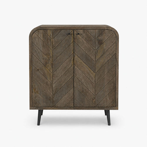 Bimini Mango Wood Cabinet | Walnut