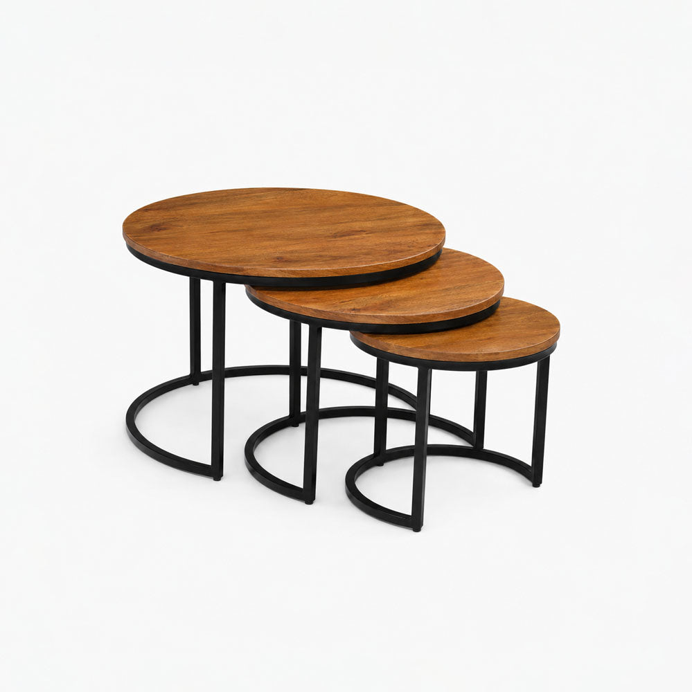 Sylvia Mango Wood Coffee Table | Honey