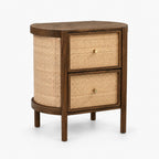 Bowen Mango Wood Bedside Table | Brown