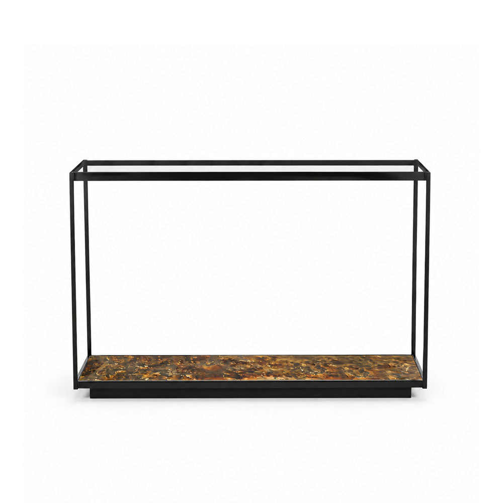 Luna Iron Console Table | Gold