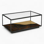 Stella Iron Coffee Table | Rust