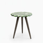 Tom Acacia Wood Side Table | Green