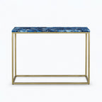 Roman Agate Console Table | Blue