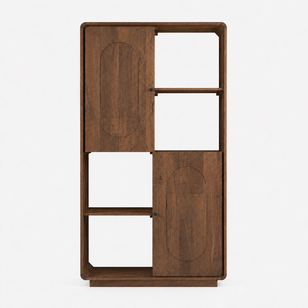 Lux Mango Wood Cabinet | Brown