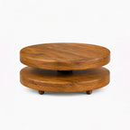 Wren Mango Wood Coffee Table | Honey