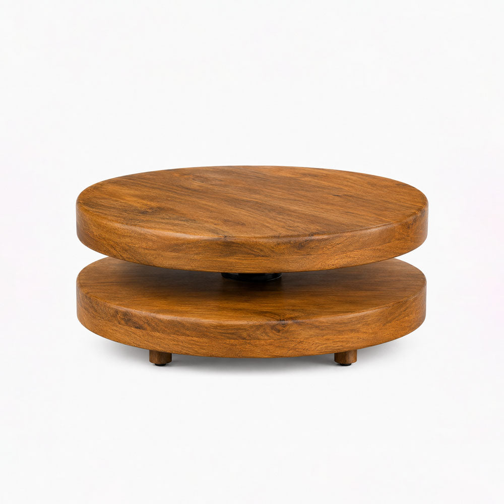 Wren Mango Wood Coffee Table | Honey