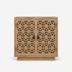 Nyla Mango Wood Cabinet | Natural