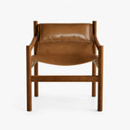 Liam Acacia Wood Armchair | Brown