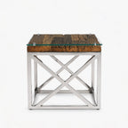 Rumi Reclaimed Wood Side Table | Natural